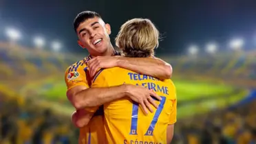 Juan Brunetta y Santiago Córdova / Foto: @Tigres