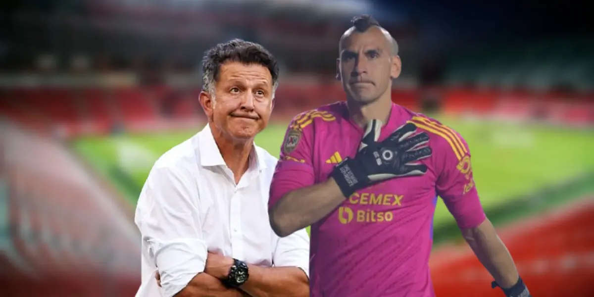 Juan Carlos Osorio y Nahuel Guzmán / Foto: Getty Images