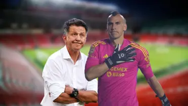 Juan Carlos Osorio y Nahuel Guzmán / Foto: Getty Images