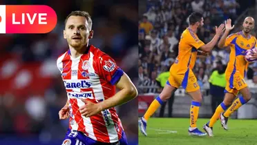 Jugadores de San Luis y Tigres/FOTO: Bolavip