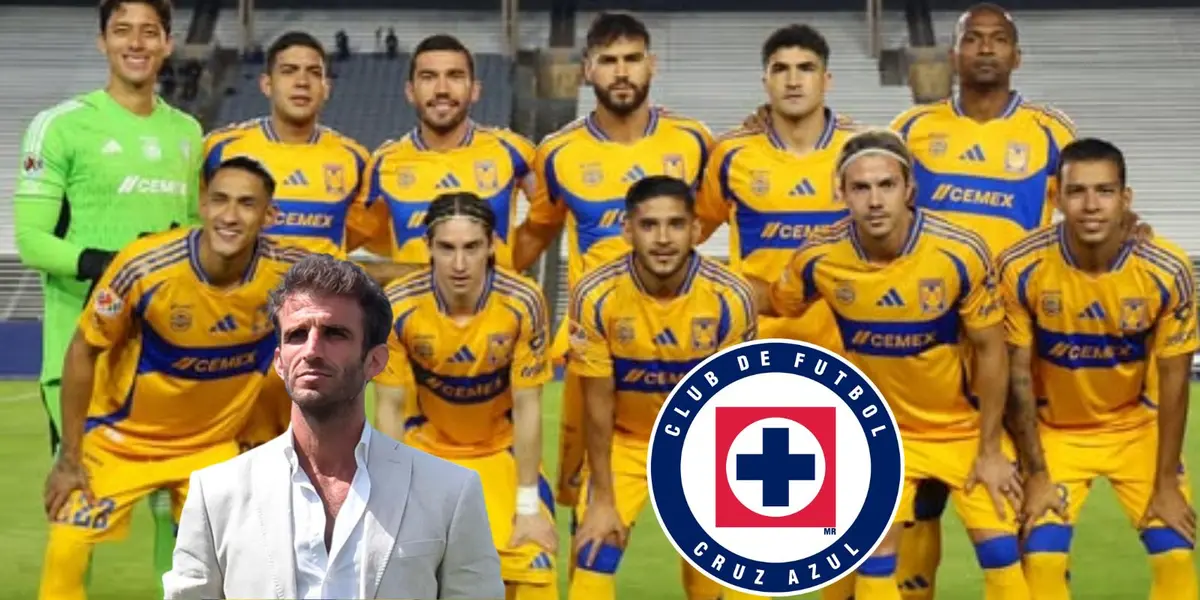 Jugadores de Tigres e Iván Alonso/FOTO: x Tigres