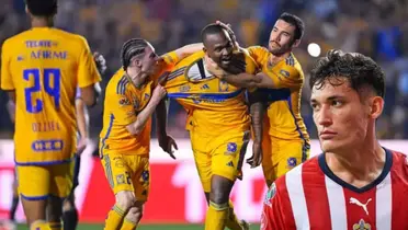 Jugadores de Tigres y Chiquete/FOTO: Futbol Total