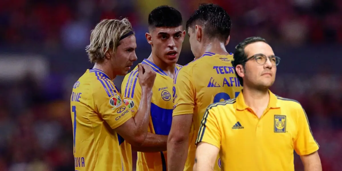 Jugadores de Tigres y Culebro/FOTO: ig Club Tigres