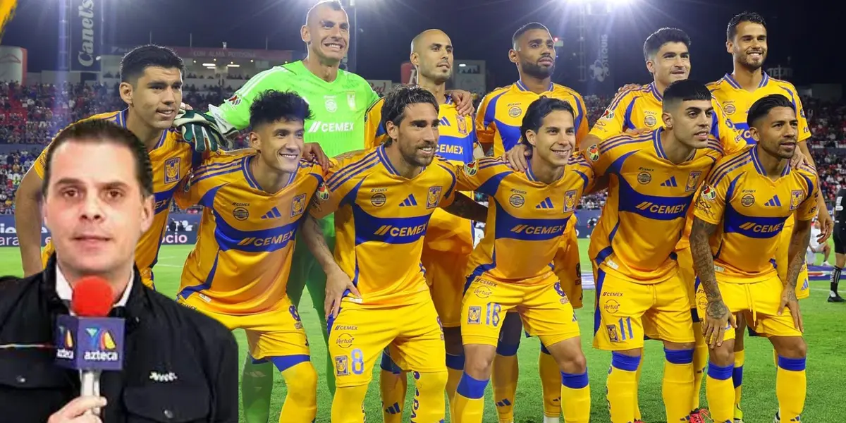 Jugadores de Tigres y Martinoli/FOTo: x Tigres