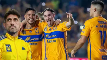 Jugadores de Tigres y Pauno/FOTO: López Dóriga