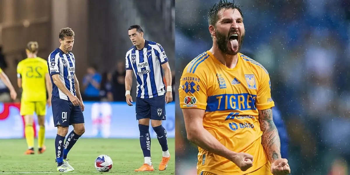 La envidia de Rayados por André-Pierre Gignac.