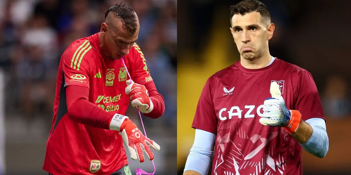 La reacción del “Dibu” Martínez sobre el desempeño de Nahuel Guzmán en los penales de la Leagues Cup