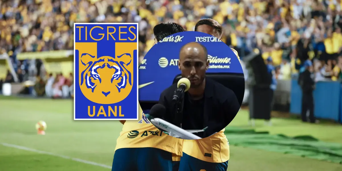 La sentencia de Guido Pizarro en Tigres Foto: Club América, Captura de X, Escudoteca
