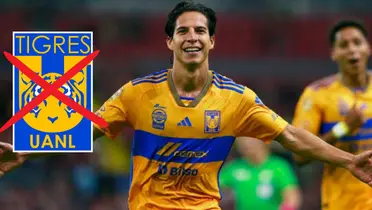 Lainez con Tigres/FOTO: Transfermarkt