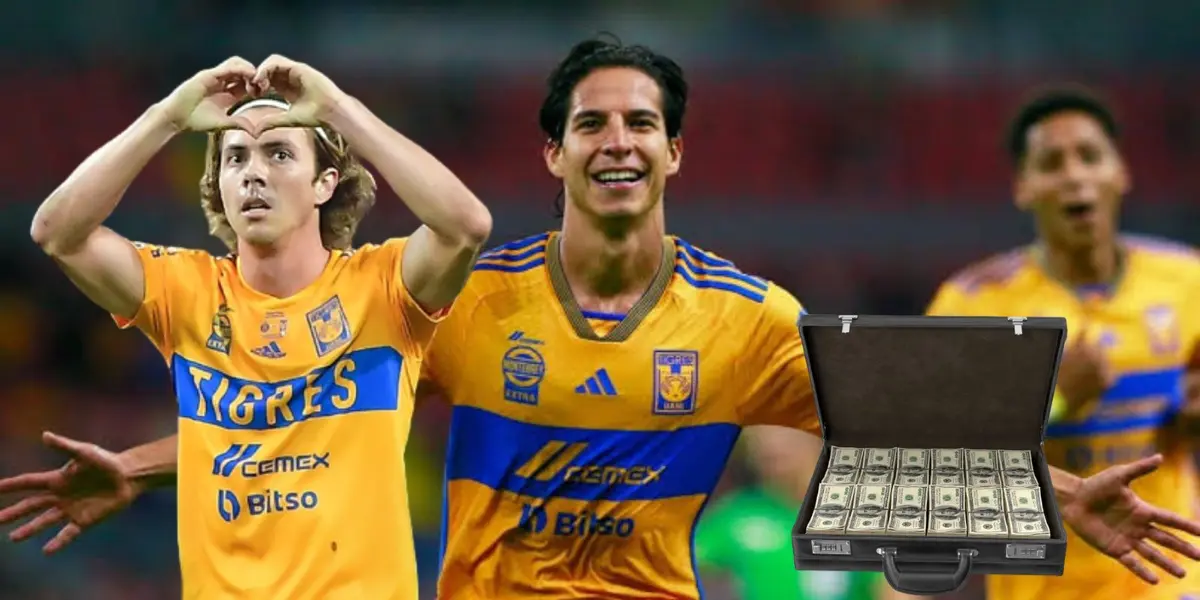 Láinez y Córdova con Tigres/FOTO: Futbol Total