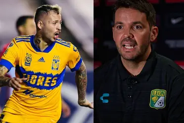 Larcamón espera tener al Diente López en León los próximos días.