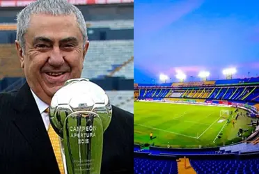 Las ansias de Alejandro Rodríguez y los aficionados por la remodelación del Volcán