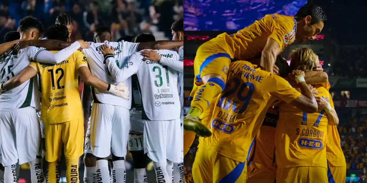 León vs Tigres Foto: CLub León y Tigres UANL