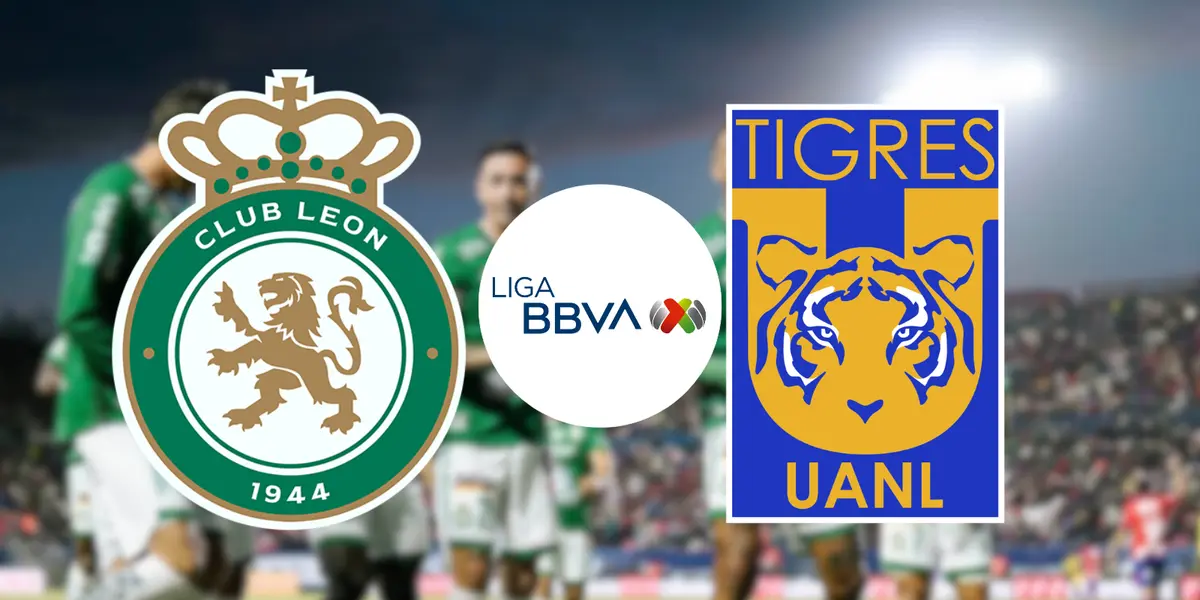 León vs Tigres UANL Foto: Club León y Escudoteca