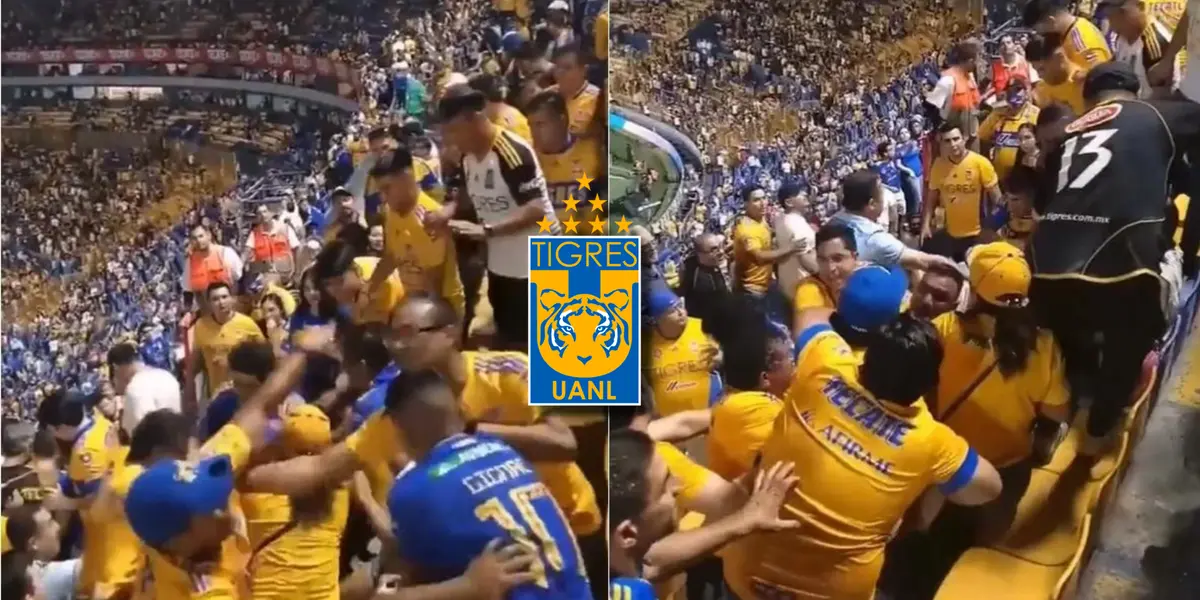 Los aficionados de Tigres protagonizaron este bochornoso momento