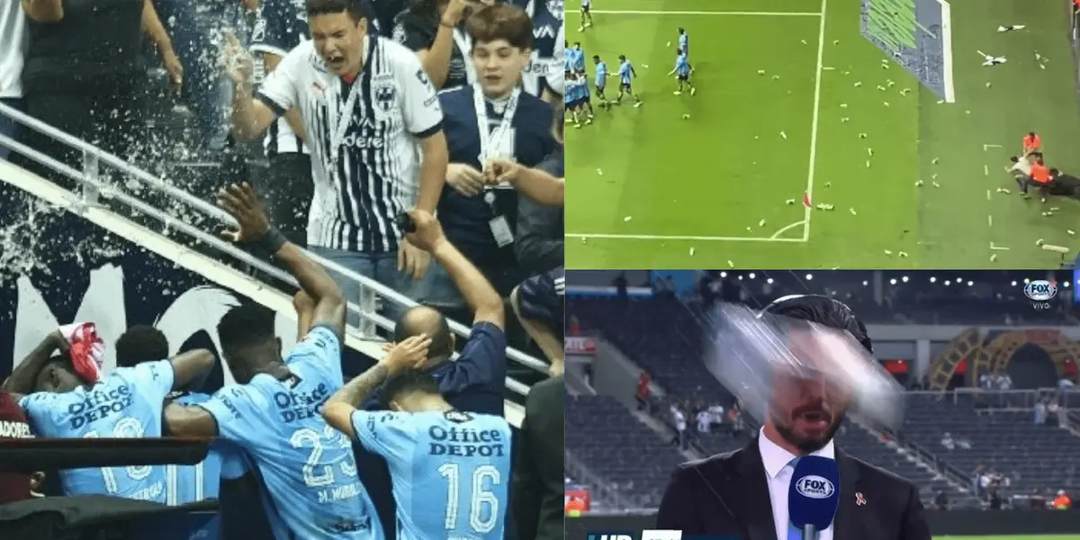 Los aficionados dejaron una mala imagen de su equipo y de su estado en el partido ante Pachuca