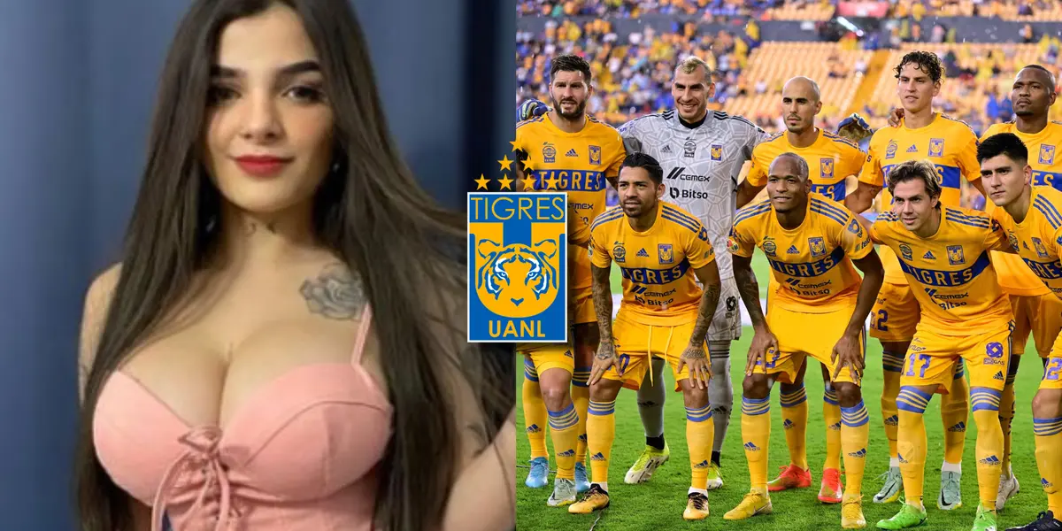 Los jugadores felinos han sido exhibidos por la influencer, ¿Qué le habrán pedido?