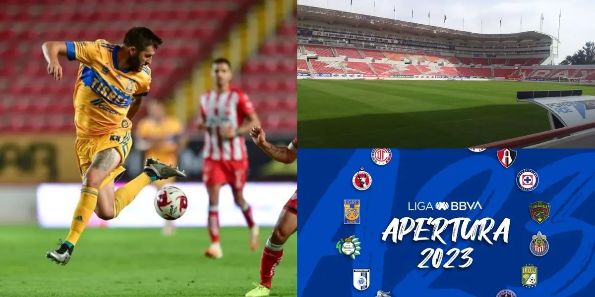 Los Tigres juegan ante el Necaxa en el regreso de la Liga MX