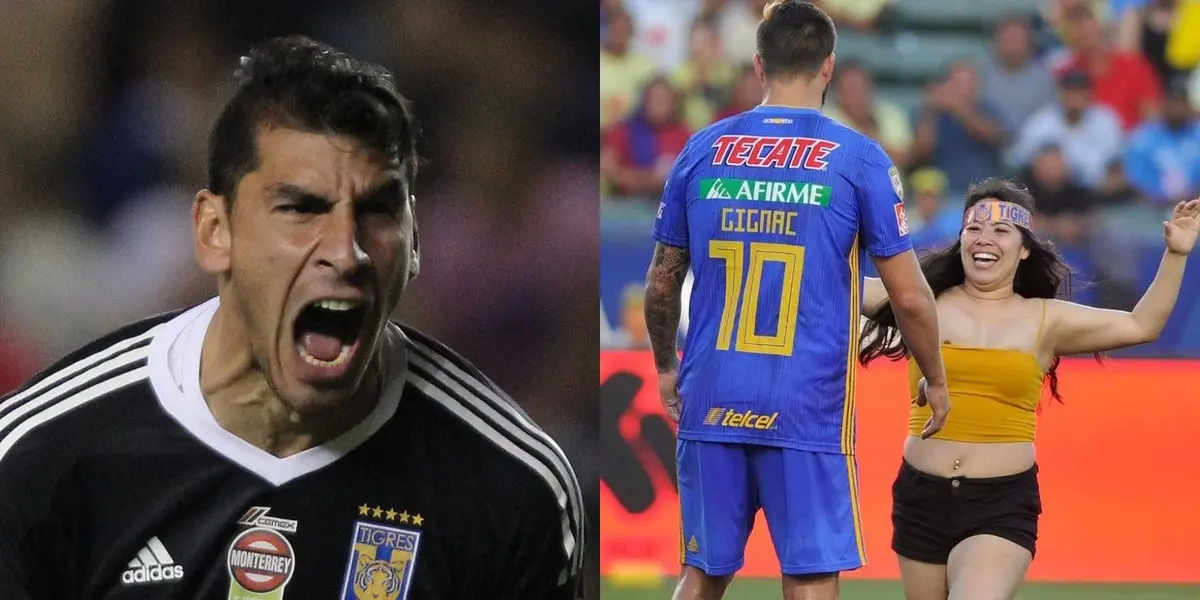 Los Tigres llegaron a Houston para enfrentar los octavos de final y atendieron a los aficionados