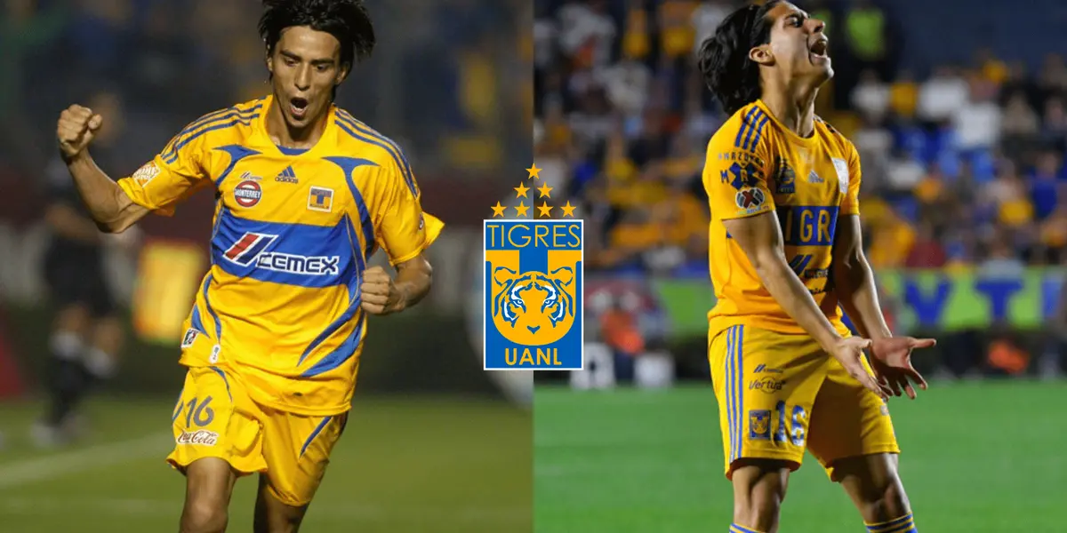 Lucas Lobos como futbolista era de los mejores de Tigres y se fue peleado con la directiva