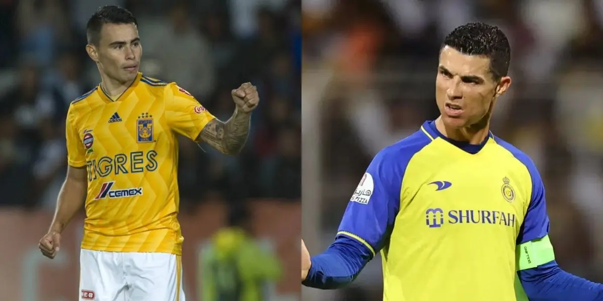 Lucas Zelarayán fue campeón con Tigres y ahora fue fichado por un club del futbol árabe y podría enfrentarse a Cristiano