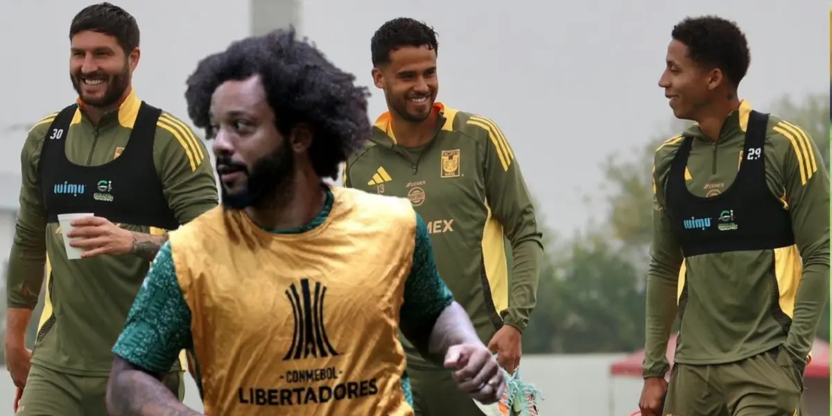 Marcelo entrenando, Tigres entrenando (FUENTE: Milenio)