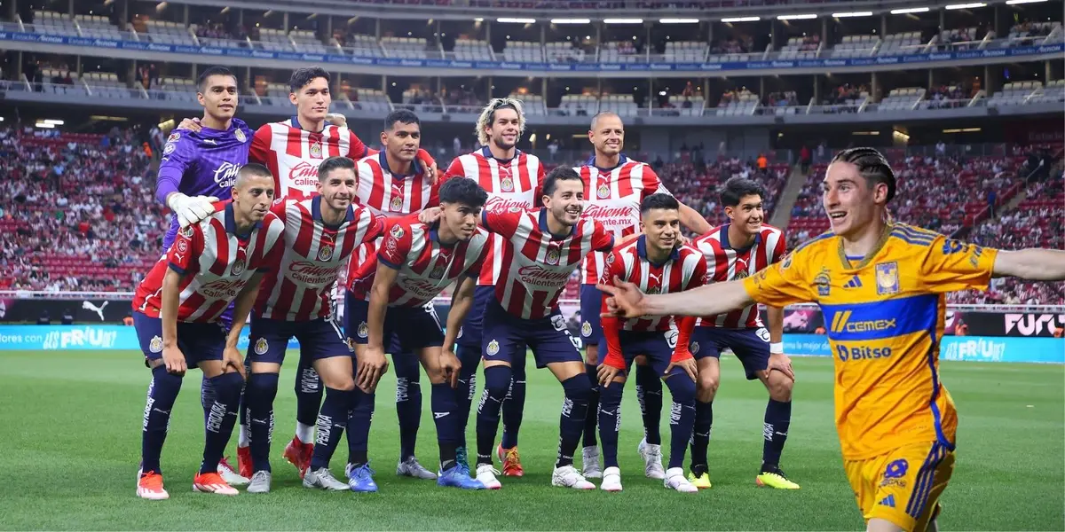 Marcelo Flores con jugadores de Chivas/FOTO: X Chivas
