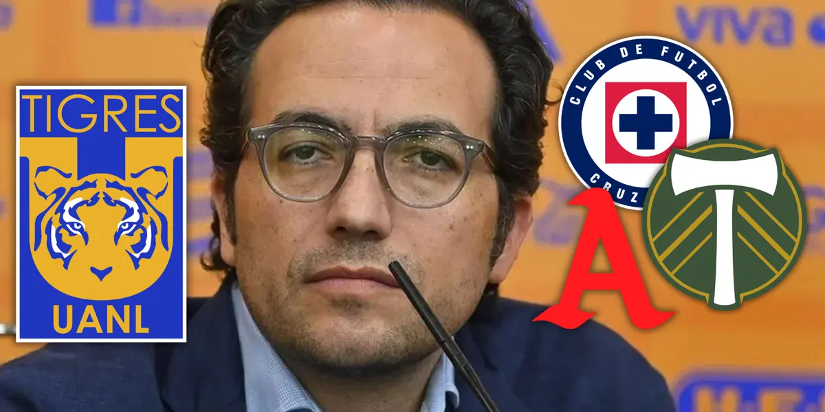 Mauricio Culebro y la jugada que tiene Tigres para ir al Mundial de Clubes Foto: Tigres y Escudoteca