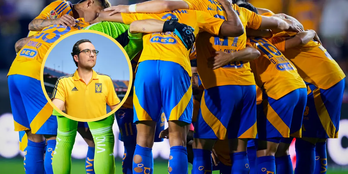 Mauricio Culebro y Tigres Foto: Tigres UANL
