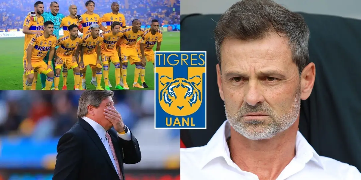 Mientras a Miguel Herrera le temblaba, Diego Cocca sentaría dos vacas sagradas de Tigres