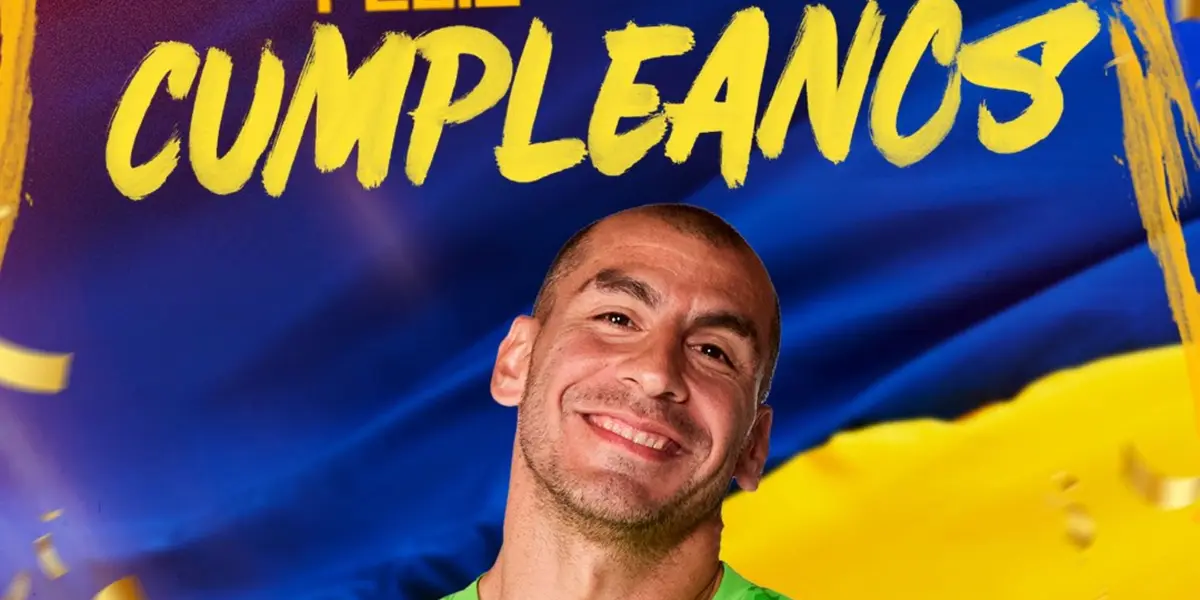 Nahuel Guzmán cumpleaños (FUENTE: @Tigres)