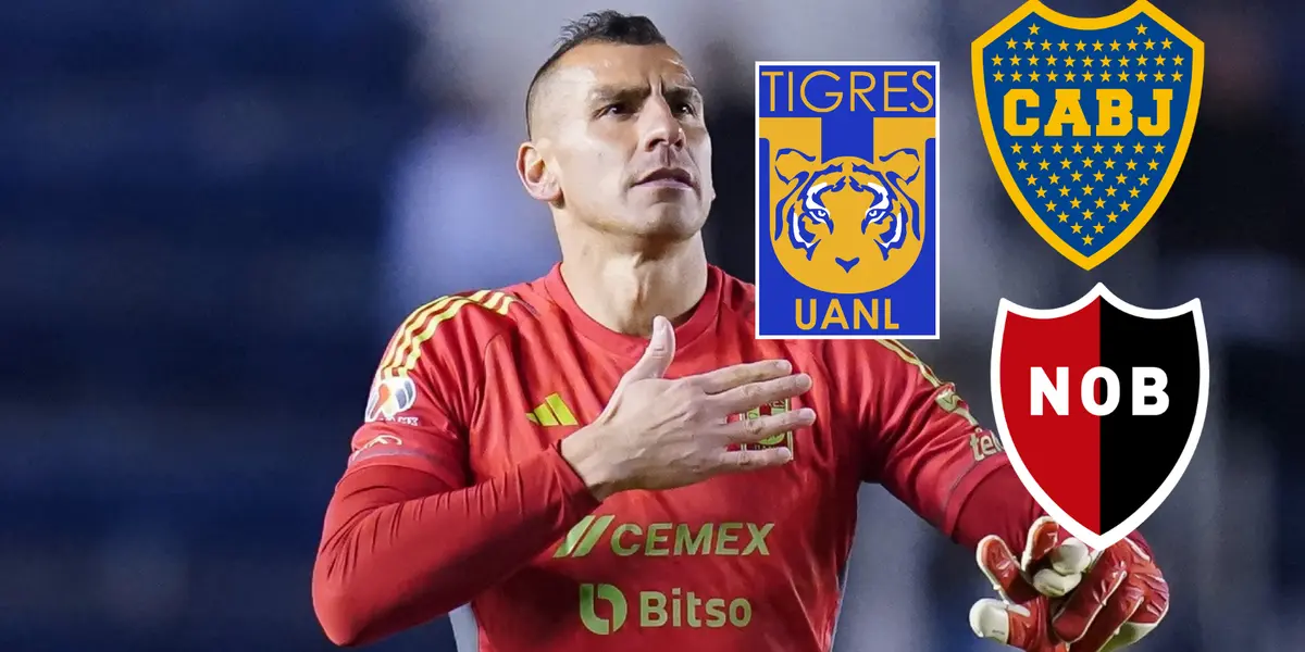 Nahuel Guzmán Foto: Club Tigres y Escudoreca