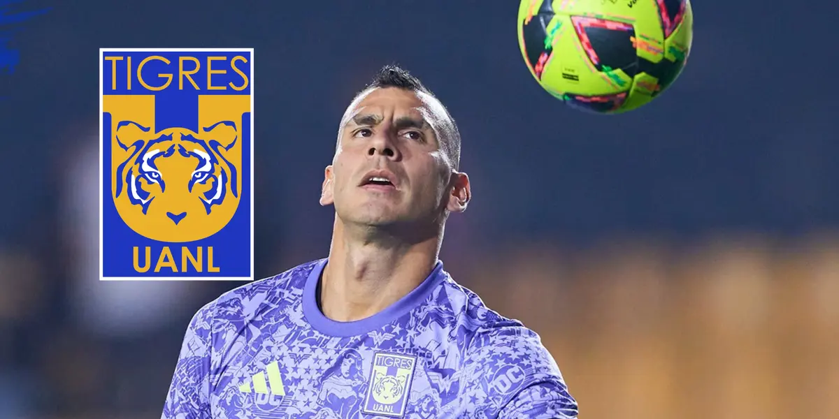 Nahuel Guzmán Foto: Tigres UANL y Escudoteca