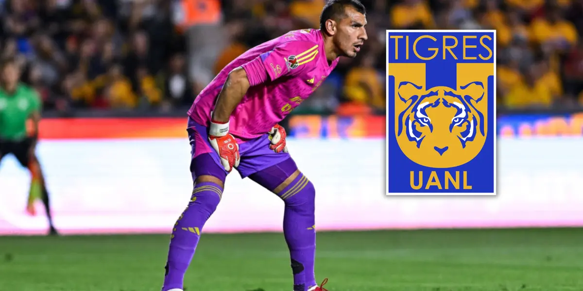 Nahuel Guzmán Foto: Tigres UANL y Transfermarkt