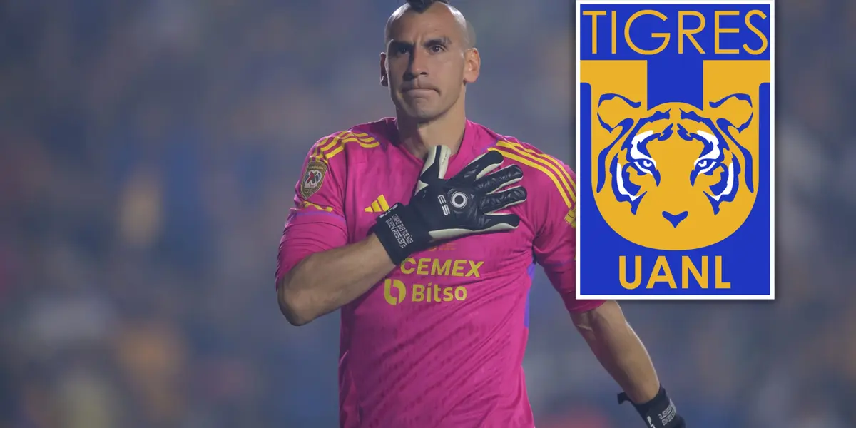 Nahuel Guzmán Foto: Tigres y Escudoteca