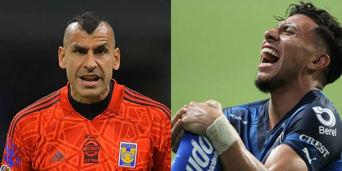 Nahuel Guzmán hizo una gran atajada para salvar a Tigres de recibir el primero