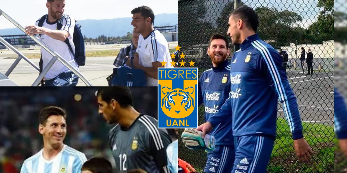 Nahuel Guzmán, por su parte, es una auténtica leyenda de Tigres,