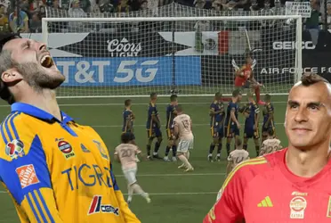 Nahuel Guzmán volvió a cometer un error, esta vez en las Leagues Cup y la reacción de André-Pierre Gignac