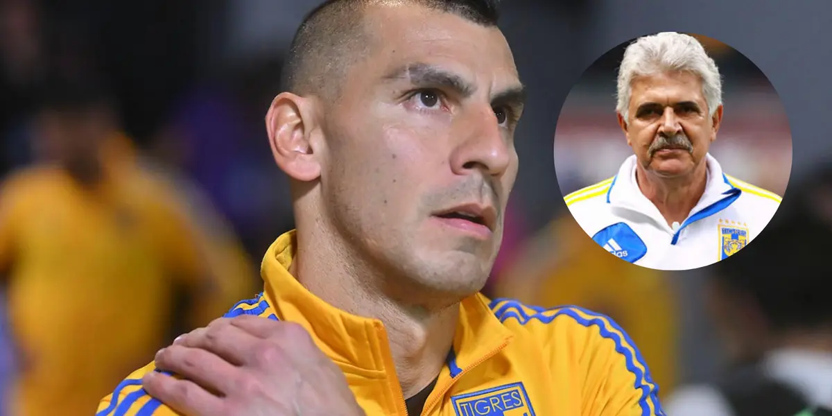 Nahuel Guzmán y Ricardo Ferretti Foto: Tigres UANL