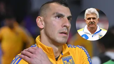 Nahuel Guzmán y Ricardo Ferretti Foto: Tigres UANL