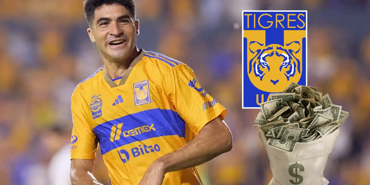 Nico Ibañez Foto: Tigres UANL, Pexels y Escudoteca