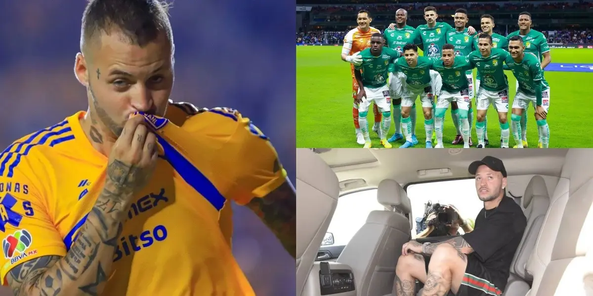 Nico López ya viajó a León para reportar con su nuevo equipo y reveló la razón por la que salió de Tigres