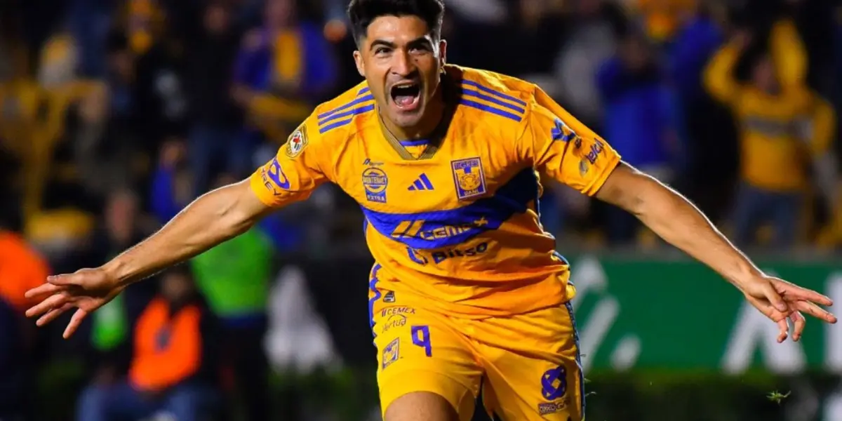 Nicolás Ibáñez Foto: Tigres UANL