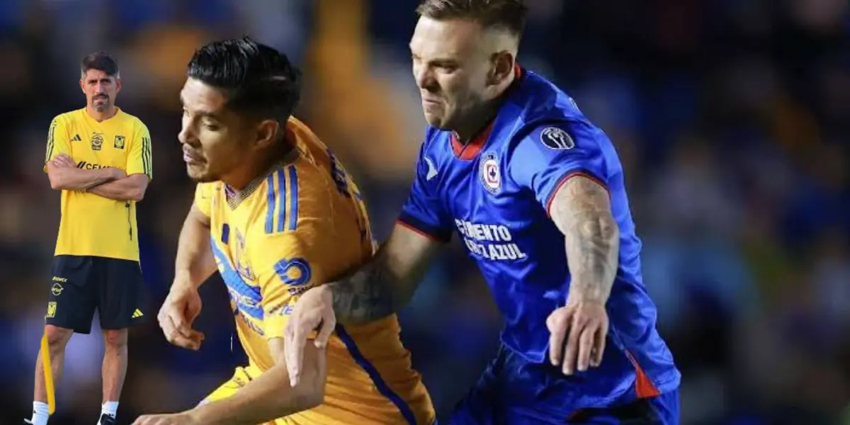 Pauno en el Tigres vs Cruz azul/FOTO: 90Total