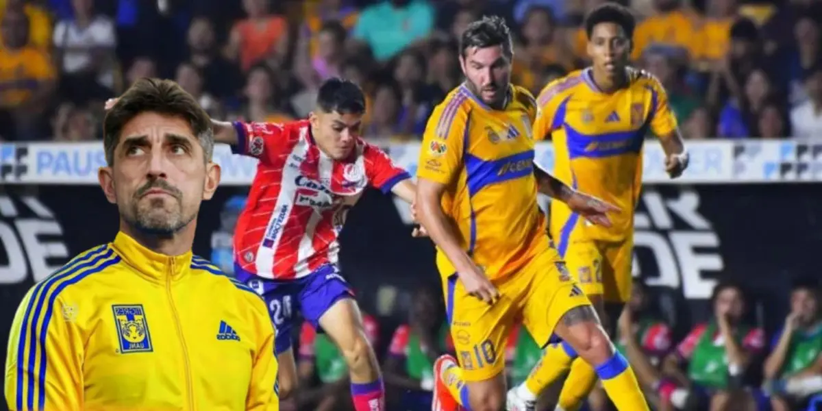 Pauno en el Tigres vs San Luis/FOTO; Futbol Total