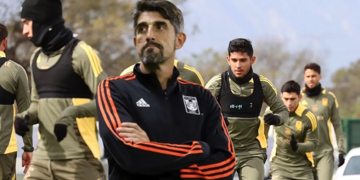 Paunovic entrenando con los Tigres (FUENTE: Somos Tigres)