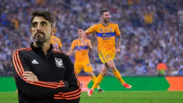 Paunovic y Gignac marcando gol (FUENTE: Somos Tigres)