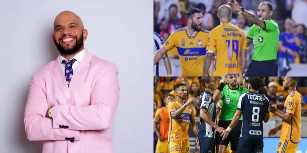 Pello Maldonado criticó con todo a la Leagues Cup y al arbitraje del Clásico Regio.