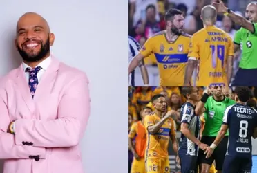 Pello Maldonado criticó con todo a la Leagues Cup y al arbitraje del Clásico Regio.