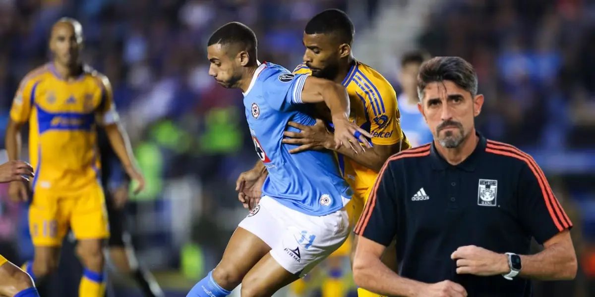 Puno en el Tigres vs Cruz Azul/FOTO: ESPN Deportes